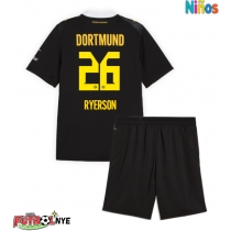 Camiseta Borussia Dortmund Julian Ryerson #26 Visitante Equipación para niños 2026-27 manga corta (+ pantalones cortos)